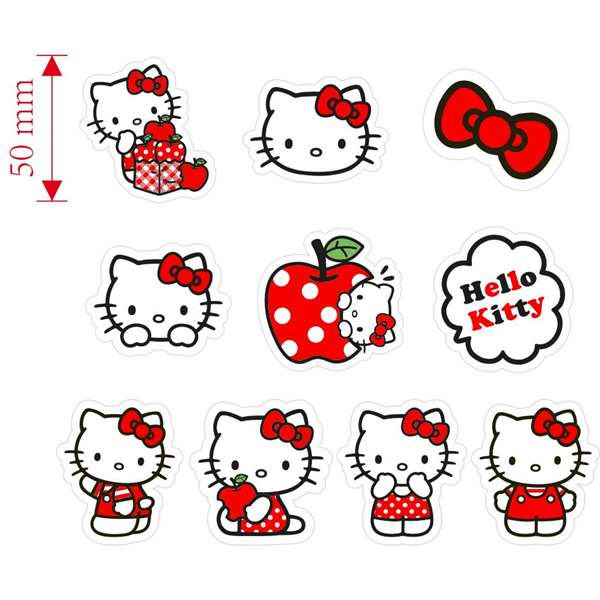 Safta Lot de 10 Gommes à Effacer Hello Kitty 25x30cm Safta Lot de 10 Gommes à Effacer Hello Kitty 25x30cm