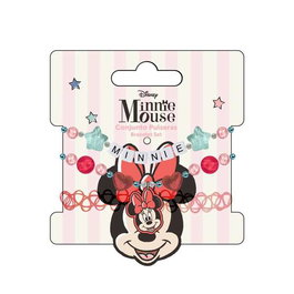 Cerdá Pulsera Minnie - Bracelet Bijoux Fantaisie pour Enfant, Rose - 8.9 x intrinsically 8.9 x 0.1 cm