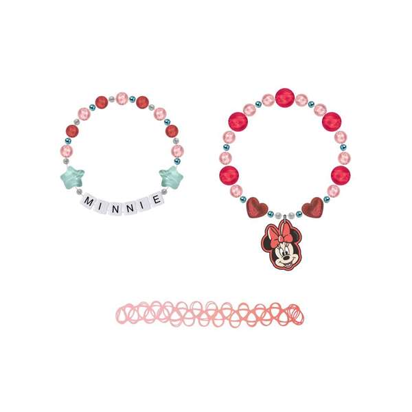 Cerdá Pulsera Minnie - Bracelet Bijoux Fantaisie pour Enfant, Rose - 8.9 x intrinsically 8.9 x 0.1 cm