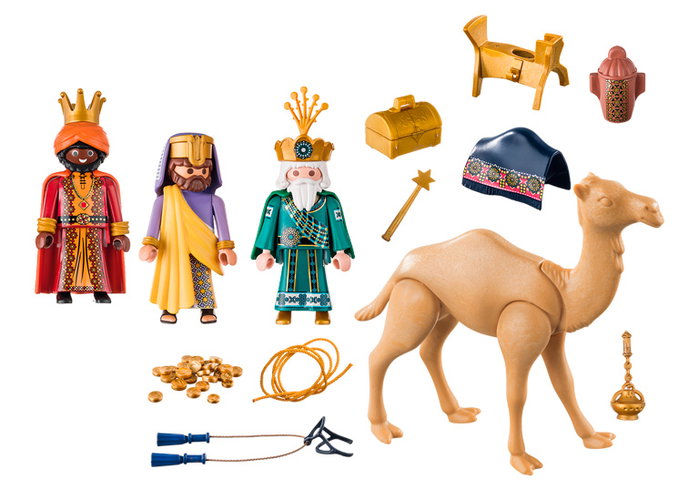 Playmobil Playset Christmas Reyes Magos 58 Pièces