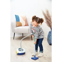 Ecoiffier 2772 - Chariot de ménage enfant avec aspirateur jouet - Apprendre à nettoyer en s'amusant