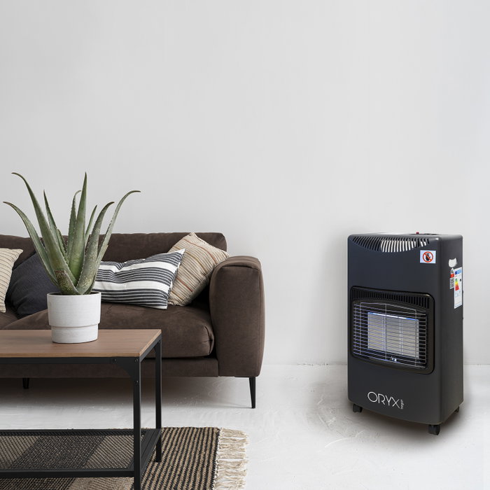 ORYX Estufa de gas infrarouge en céramique 4,5 kW avec roues
