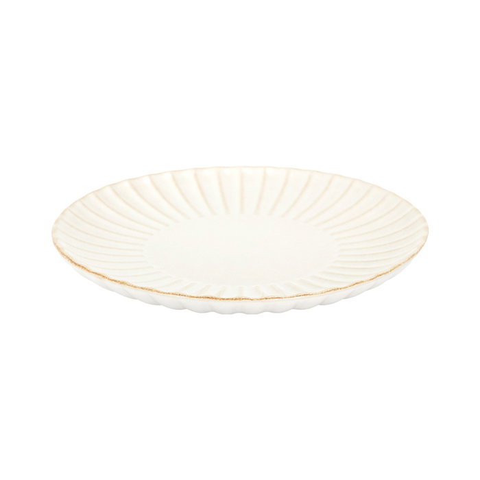 Home Deco Factory Plat à dessert Vlora 21,7 cm en grès