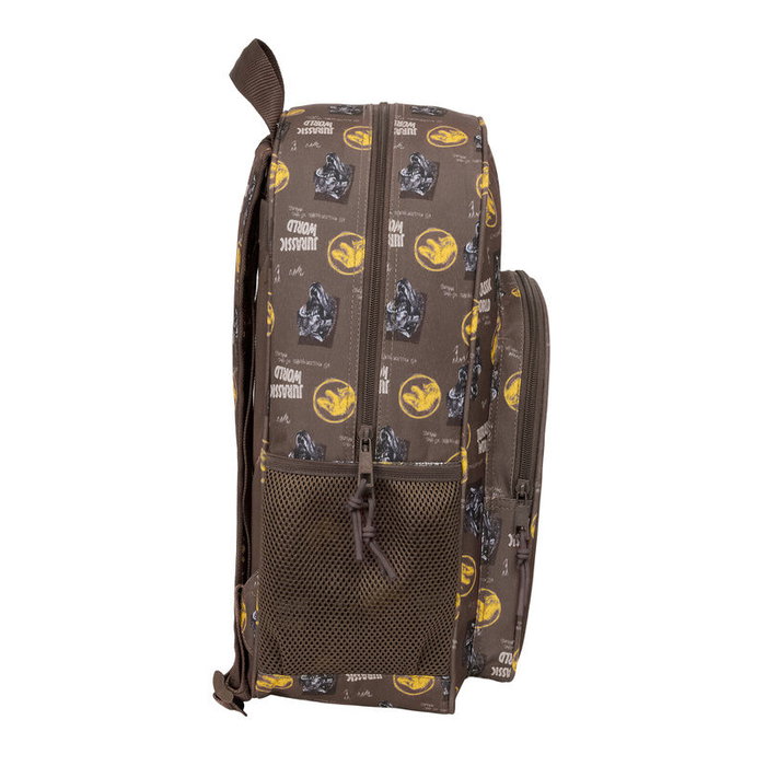SAFTA - Sac à dos Jurassic World 42 cm, adaptable aux chariots, poches latérales pour bouteilles, ergonomique