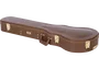 Gator GW Deluxe Étui pour Guitare Électrique Les Paul Marron Bois