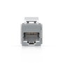 Ubiquiti Keystone Coupler Cat6A - Lot de 12 couplers de raccordement en acier inoxydable pour câbles Ethernet pré-terminés