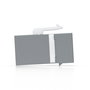 Ubiquiti Keystone Coupler Cat6A - Lot de 12 couplers de raccordement en acier inoxydable pour câbles Ethernet pré-terminés