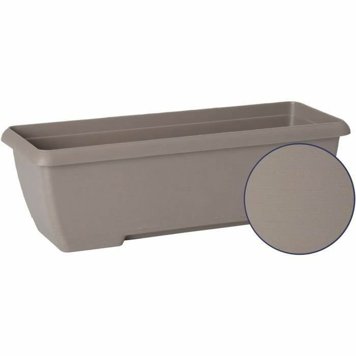 Garden ID Jardinière Teramo Taupe 60 cm