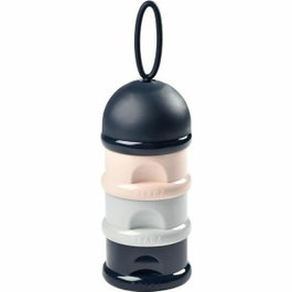 Béaba Boîte doseuse de lait empilable, 3 compartiments, Rose