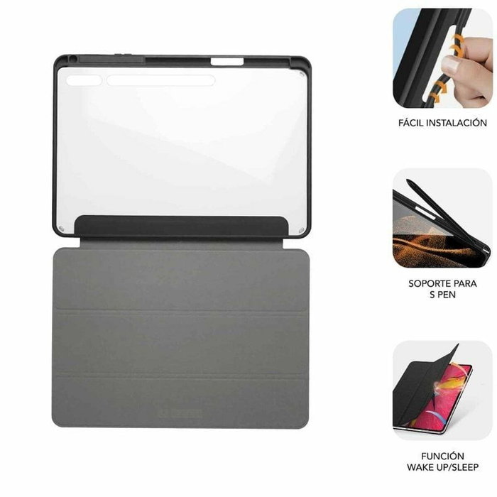 Subblim Housse pour Tablette Samsung S9+/ FE Noir