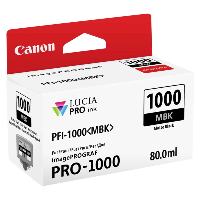 Canon PFI-1000 MBK Noir mat