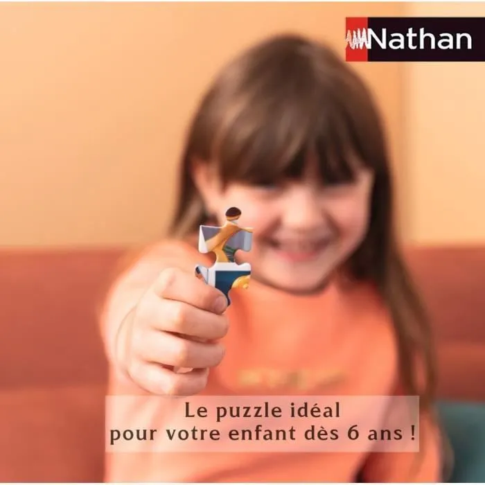 Nathan - Puzzle 250 pièces - Naruto à l'académie des ninjas - Jeu pour enfants - Développe concentration et logique
