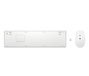 HP 650 Wireless Keyboard and Mouse Blanc
