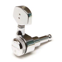 Graphtech Mécaniques de Guitare Électrique Locking 3+3 Contemporary Chrome 2 Pin