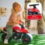 FALK Draisienne moto Baby Moto Racing Team - Larges roues, fabrication française - 40% plastique recyclé, rouge - Pour enfants 1 à 3 ans