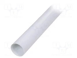 DOSPEL S.A. Cordon de ventilation rond blanc Ø100x1000mm en ABS