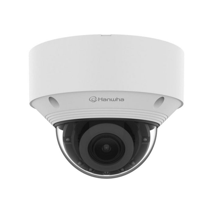 Hanwha Caméra dôme vandale 8MP IR Q series AI network