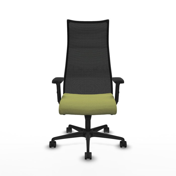 Piqueras y Crespo Chaise de Bureau Albacete Verde Oliva et Negro