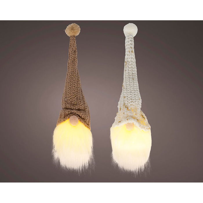 Décorations de Noël Lumineo Assortiment de couleurs Gnome 6 x 20 x 6 cm