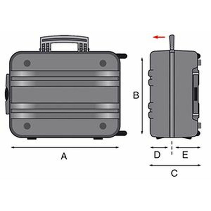 Mallette à Outils GT Line Métal Polyéthylène