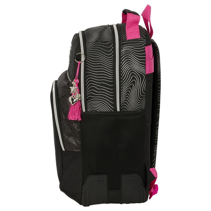 Safta Sac à dos double adaptable pour chariot K-Pop Demon Hunters - Energy 32x42x15cm