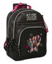 Safta Mochila Demon Hunters - Energy - Sac à dos double adaptable sur chariot pour K-Pop - 32x42x15 cm
