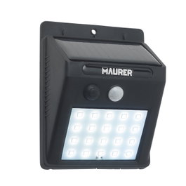 MAURER Applique Solaire LED 200 Lumens IP65 avec Capteur de Mouvement