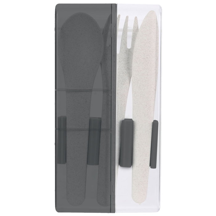 Cook Concept Lot de 3 couverts écologiques en blé et riz