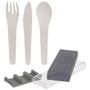 Cook Concept Lot de 3 couverts écologiques en blé et riz