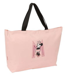 Safta Big Shopping Bag Minnie Blush - Sac de courses Minnie rose 54x34x13 cm - Dès 3 ans