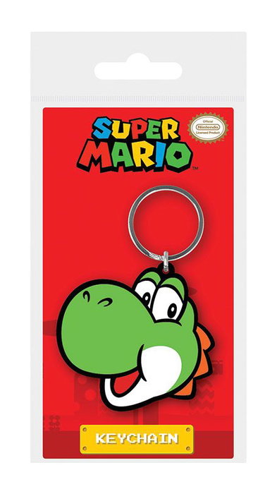Pyramid International Porte-clés Super Mario Yoshi en caoutchouc Pyramid International Porte-clés Super Mario Yoshi en caoutchouc