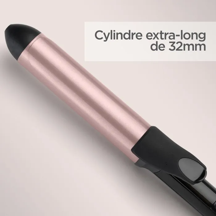 Babyliss C452E Boucleur 32 mm Quartz Céramique Rose Gold, Black Babyliss C452E Boucleur 32 mm Quartz Céramique Rose Gold, Black
