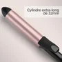 Babyliss C452E Boucleur 32 mm Quartz Céramique Rose Gold, Black