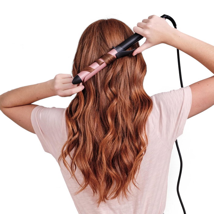 Babyliss Fer à friser C452E 32 mm Céramique nano-quartz Rose et Noir