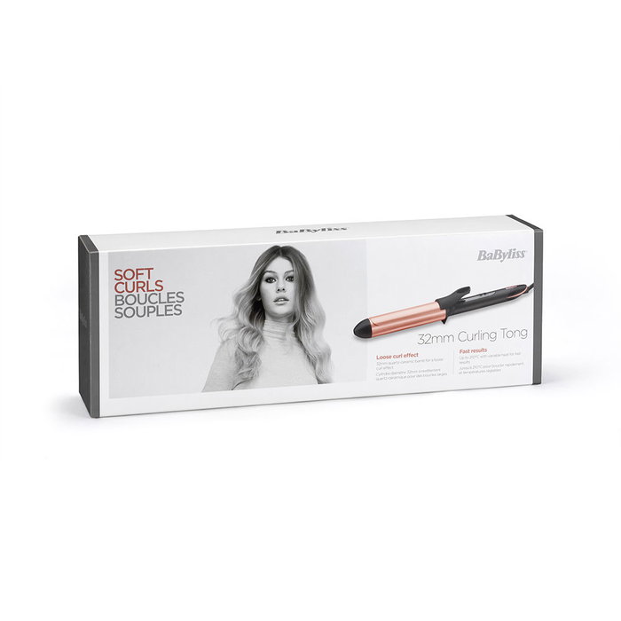 Babyliss Fer à friser C452E, Céramique Nano-Quartz, 32 mm