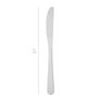 ORYX Couteau de table Murano 211 mm