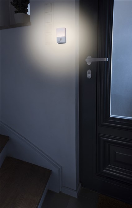 Varta 16624101421 - Lampe de nuit avec détecteur de mouvement, alimentation par 3 piles AAA, Special Lights