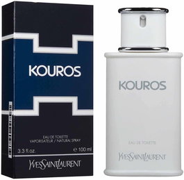Yves Saint Laurent Kouros Eau de Toilette pour Homme - Flacon 100 ml - Parfum Masculin