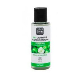 NATURABIO Shampooing et Après-shampooing 2 en 1 Vitalité Aloe Pomme Bio Reconditionné