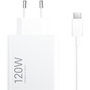 Xiaomi MDY-13-EG Chargeur HyperCharge 120W Combo Type-A avec câble USB-C