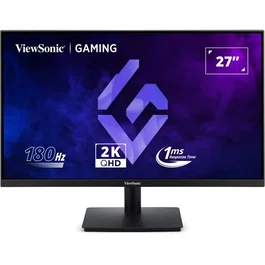 ViewSonic VX27G1-2K - Écran PC gaming 27 pouces QHD (2K) 180Hz - Dalle IPS 1ms - Compatible G-Sync/VRR - HDR10 - Ports HDMI et DisplayPort