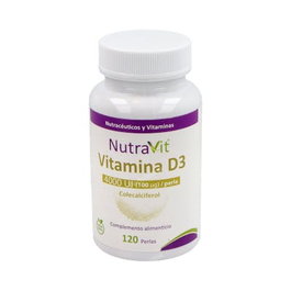 NUTRAVIT Vitamina D3 120 perles