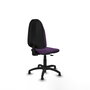 PIQUERAS Y CRESPO Chaise de bureau Algarra, Tissu Violet, Sans accoudoirs