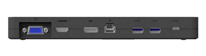 Fujitsu - L100 - Station d'accueil USB-C/Replicateur de ports avec charge 60 W, HDMI, DisplayPort, VGA, 3x USB-A, RJ-45, pour LIFEBOOK et STYLISTIC