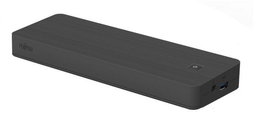 Fujitsu - L100 - Station d'accueil USB-C/Replicateur de ports avec charge 60 W, HDMI, DisplayPort, VGA, 3x USB-A, RJ-45, pour LIFEBOOK et STYLISTIC