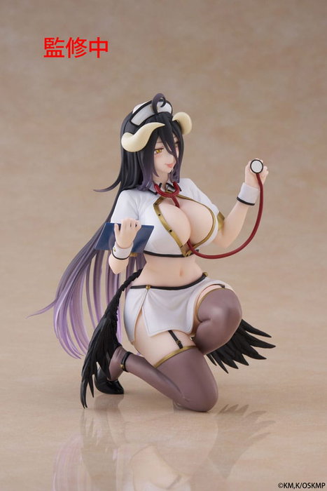 Overlord statuette PVC Desktop Cute Figure Albedo Nurse Ver. Renewal 13 cm Overlord statuette PVC Desktop Cute Figure Albedo Nurse Ver. Renewal 13 cm