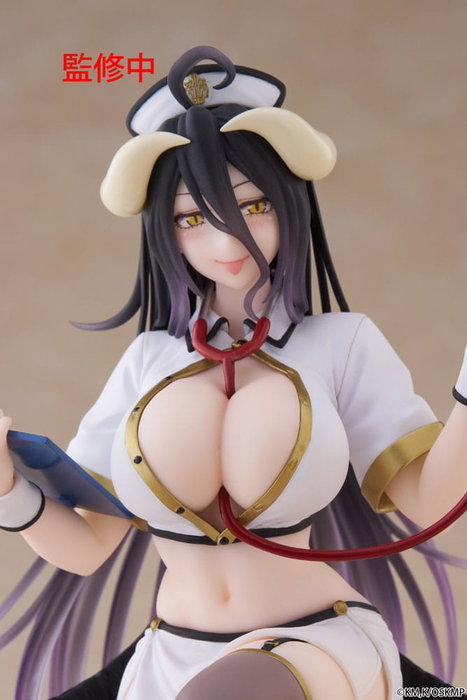 Overlord statuette PVC Desktop Cute Figure Albedo Nurse Ver. Renewal 13 cm Overlord statuette PVC Desktop Cute Figure Albedo Nurse Ver. Renewal 13 cm