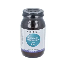 VIRIDIAN Calcio Magnesio Zinc + Vit. C Poudre 100g