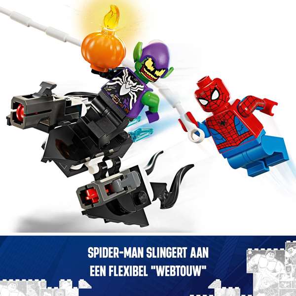 Lego Marvel Spider-Man et Duende Verde Venomizado Coche de Carreras – Jeu de construction 7 ans