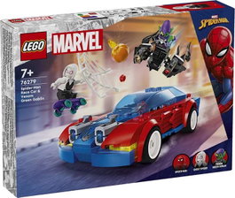 Lego Marvel Spider-Man et Duende Verde Venomizado Coche de Carreras – Jeu de construction 7 ans